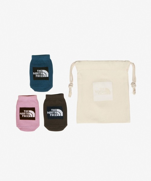 THE NORTH FACE（ザノースフェイス）の「THE NORTH FACE BABY Organic 3P NNB82313（ソックス/靴下・キッズ・その他/マルチ・SMALL）」の2枚目の写真