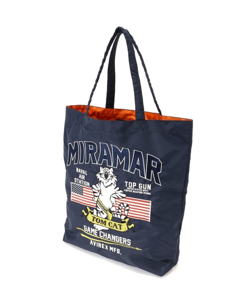 直営店限定》EMBROIDERY TOTE BAG / 刺繍 トートバッグ / AVIREX