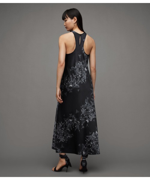 ALLSAINTS（オールセインツ）の「BETINA DIANA DRESS | BETINA DIANA ドレス・ワンピース（ワンピース・レディース・ブラック・4/10/6/8）」の8枚目の写真