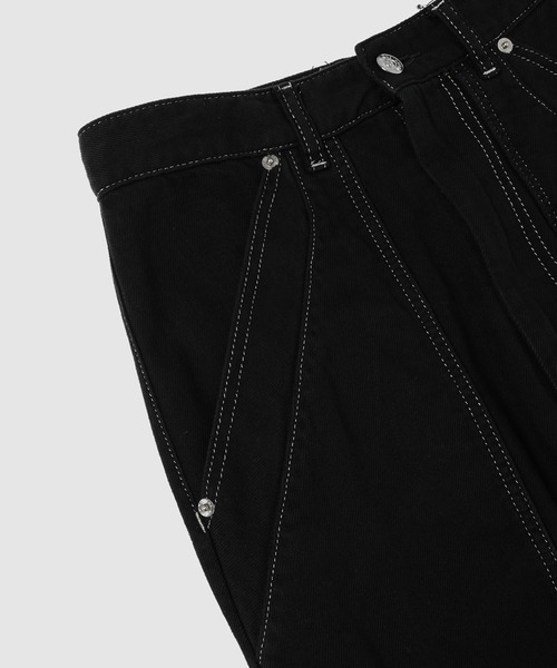 MM6 Maison Margiela（ｴﾑｴﾑｼｯｸｽ ﾒｿﾞﾝ ﾏﾙｼﾞｪﾗ）の「Long Skirt（スカート・レディース・ブラック・36/38）」の5枚目の写真