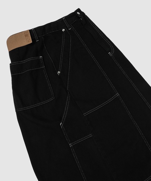 MM6 Maison Margiela（ｴﾑｴﾑｼｯｸｽ ﾒｿﾞﾝ ﾏﾙｼﾞｪﾗ）の「Long Skirt（スカート・レディース・ブラック・36/38）」の6枚目の写真