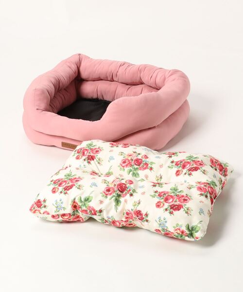 セール】LAURA ASHLEY/花柄ベッド（ペット用クッション/マット