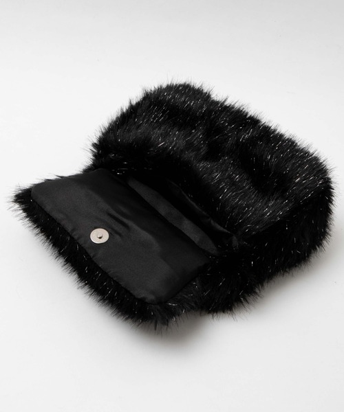 WEGO(ウィゴー)の「WEGO/ファーフラップショルダー(ショルダーバッグ・レディース・ホワイト/その他2/その他1/ライトピンク・FREE)」の13枚目の写真