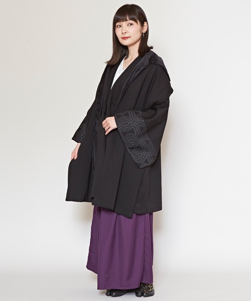 カヤ（カヤ）の「【カヤ】組子文様メンズ羽織（その他アウター・メンズ・スミクロ/ダークネイビー/グリーン系その他・FREE）」の11枚目の写真