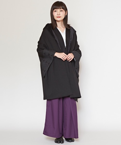 カヤ（カヤ）の「【カヤ】組子文様メンズ羽織（その他アウター・メンズ・スミクロ/ダークネイビー/グリーン系その他・FREE）」の12枚目の写真