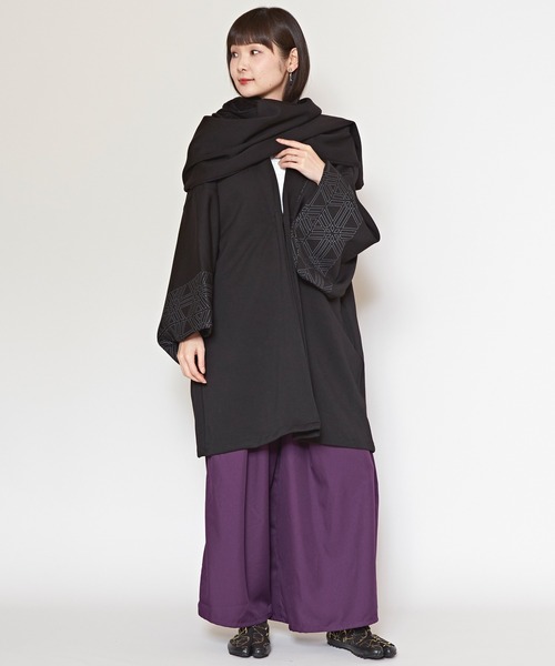 カヤ（カヤ）の「【カヤ】組子文様メンズ羽織（その他アウター・メンズ・スミクロ/ダークネイビー/グリーン系その他・FREE）」の15枚目の写真