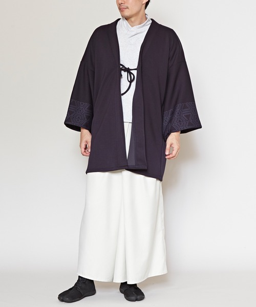 カヤ（カヤ）の「【カヤ】組子文様メンズ羽織（その他アウター・メンズ・スミクロ/ダークネイビー/グリーン系その他・FREE）」の17枚目の写真