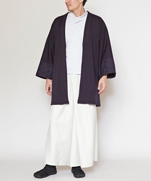 カヤ（カヤ）の「【カヤ】組子文様メンズ羽織（その他アウター・メンズ・スミクロ/ダークネイビー/グリーン系その他・FREE）」の18枚目の写真