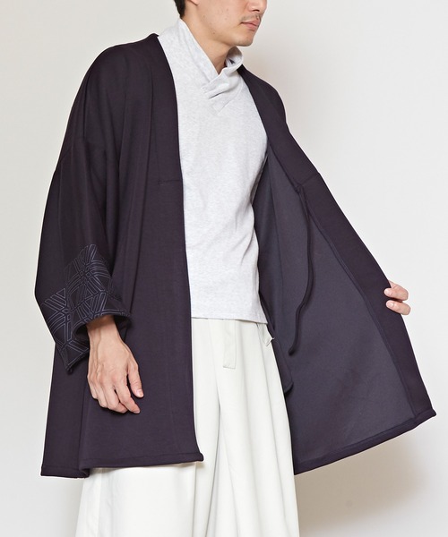 カヤ（カヤ）の「【カヤ】組子文様メンズ羽織（その他アウター・メンズ・スミクロ/ダークネイビー/グリーン系その他・FREE）」の20枚目の写真