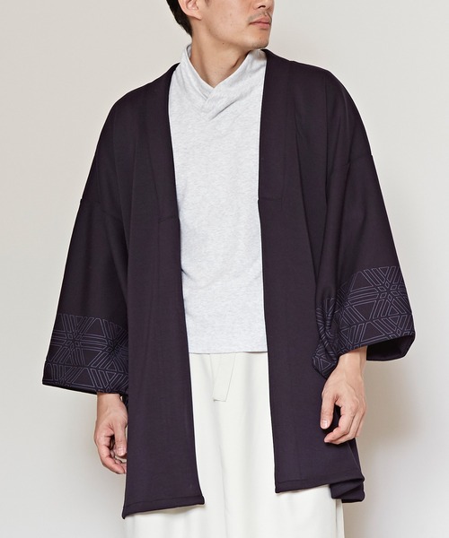 カヤ（カヤ）の「【カヤ】組子文様メンズ羽織（その他アウター・メンズ・スミクロ/ダークネイビー/グリーン系その他・FREE）」の21枚目の写真