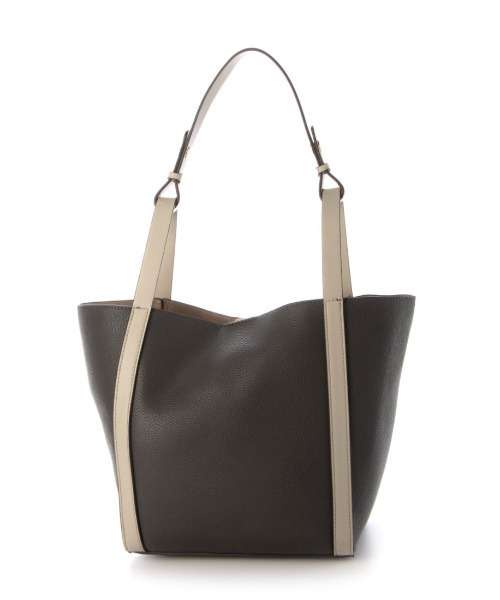 cache cache(カシュ カシュ)の「カシュカシュ cachecache / インバッグ付き2wayショルダートート(トートバッグ・レディース・ベージュ系その他/ブラック/グレー・FREE)」の13枚目の写真