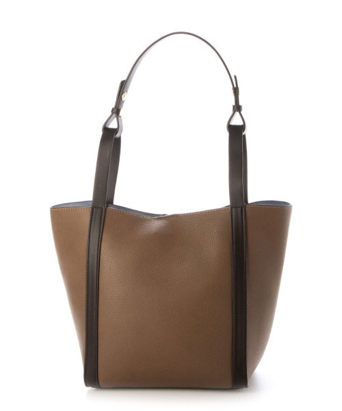 cache cache(カシュ カシュ)の「カシュカシュ cachecache / インバッグ付き2wayショルダートート(トートバッグ・レディース・ベージュ系その他/ブラック/グレー・FREE)」の21枚目の写真