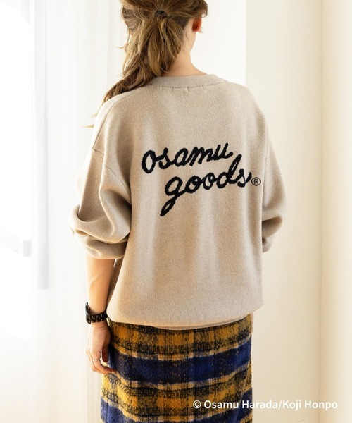 LEPSIM（レプシィム）の「【OSAMU GOODS×LEPSIM】ニットプルオーバー　988871（ニット/セーター・レディース・ホワイト/グレー/ベージュ・FREE）」の21枚目の写真