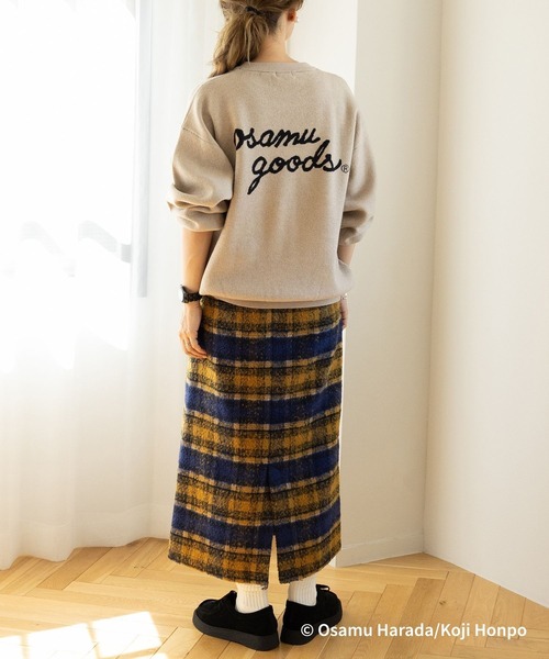 OSAMU GOODS×LEPSIM】ニットプルオーバー 988871（ニット