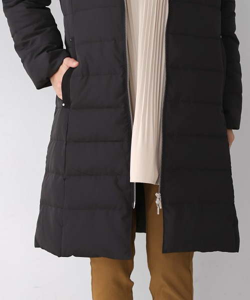 Bou Jeloud（ブージュルード）の「フードファーロングダウン（ダウンベスト・レディース・ブラック/ネイビー・38）」の3枚目の写真