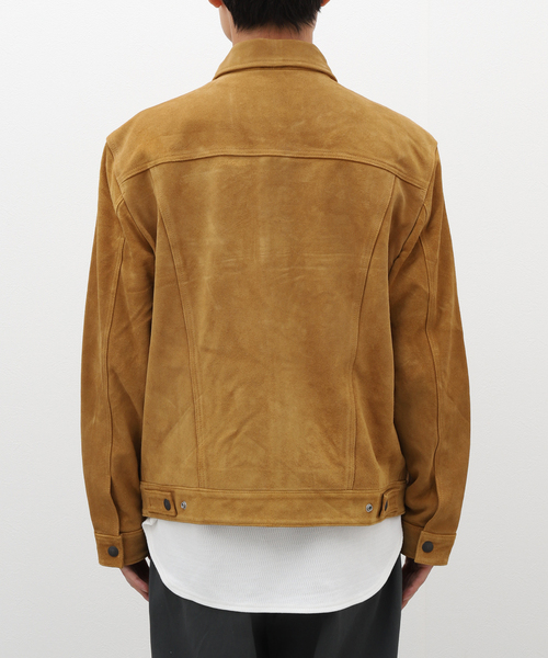 Levi's（リーバイス）の「【LEVI'S / リーバイス】HIGHLAND SUEDE TRUCKER HIGHLAND S（ライダースジャケット・メンズ・ブラウン・MEDIUM/LARGE/SMALL）」の5枚目の写真