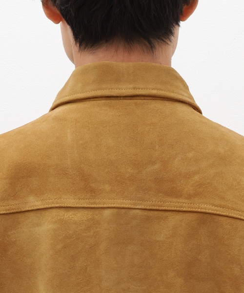 Levi's（リーバイス）の「【LEVI'S / リーバイス】HIGHLAND SUEDE TRUCKER HIGHLAND S（ライダースジャケット・メンズ・ブラウン・MEDIUM/LARGE/SMALL）」の7枚目の写真