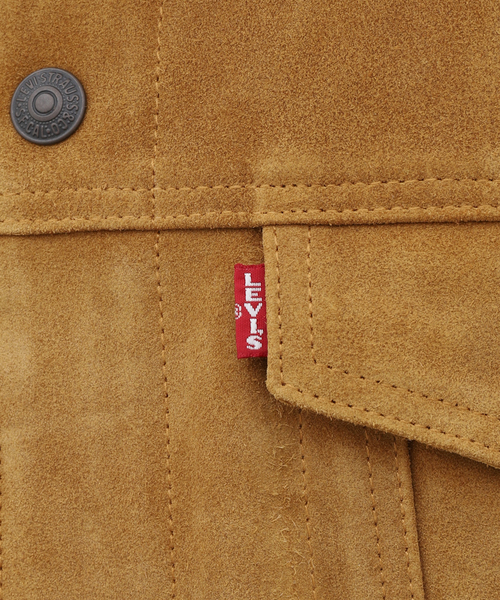 Levi's（リーバイス）の「【LEVI'S / リーバイス】HIGHLAND SUEDE TRUCKER HIGHLAND S（ライダースジャケット・メンズ・ブラウン・MEDIUM/LARGE/SMALL）」の11枚目の写真