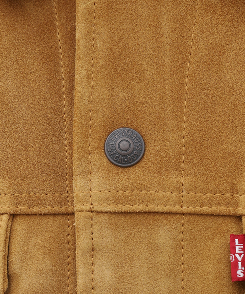 Levi's（リーバイス）の「【LEVI'S / リーバイス】HIGHLAND SUEDE TRUCKER HIGHLAND S（ライダースジャケット・メンズ・ブラウン・MEDIUM/LARGE/SMALL）」の12枚目の写真
