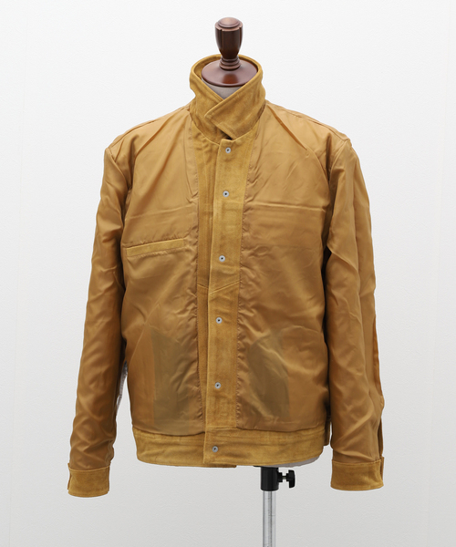 LEVI'S® LEATHER HIGHLAND SUEDE JACKET M LEVI'S® LEATHER COLLECTION HIGHLAND SUEDE TRUCKER JACKET