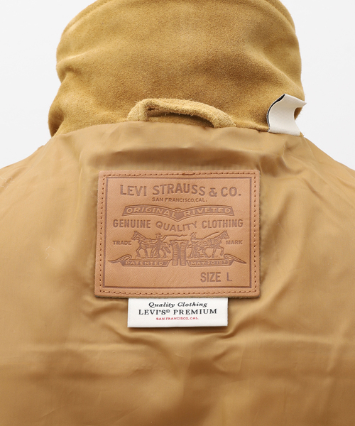 Levi's（リーバイス）の「【LEVI'S / リーバイス】HIGHLAND SUEDE TRUCKER HIGHLAND S（ライダースジャケット・メンズ・ブラウン・MEDIUM/LARGE/SMALL）」の19枚目の写真
