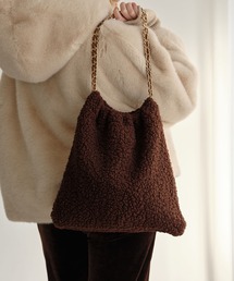 チェーン」に該当するレディースのバッグ（ボア）ファッション通販