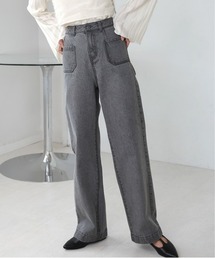 Bab | 【S・M・L 展開あり】フロントダブルポケットデニムパンツ(デニムパンツ)