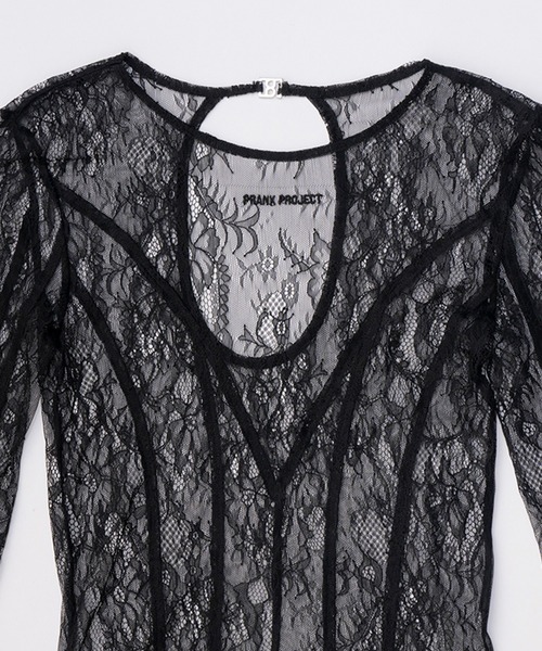 PRANK PROJECT(プランクプロジェクト)の「バックオープンレーストップス / Back Open Lace Top(Tシャツ/カットソー・レディース・マルチ・FREE)」の9枚目の写真