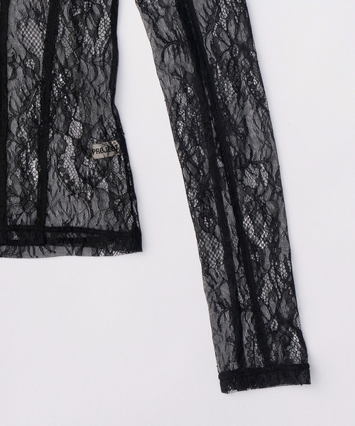 PRANK PROJECT(プランクプロジェクト)の「バックオープンレーストップス / Back Open Lace Top(Tシャツ/カットソー・レディース・マルチ・FREE)」の11枚目の写真