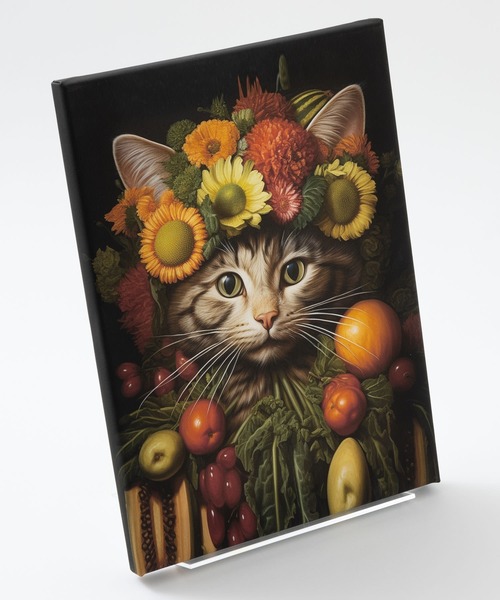 セール】猫 デザイン 世界の名画 壁掛け アートキャンバス（ポスター