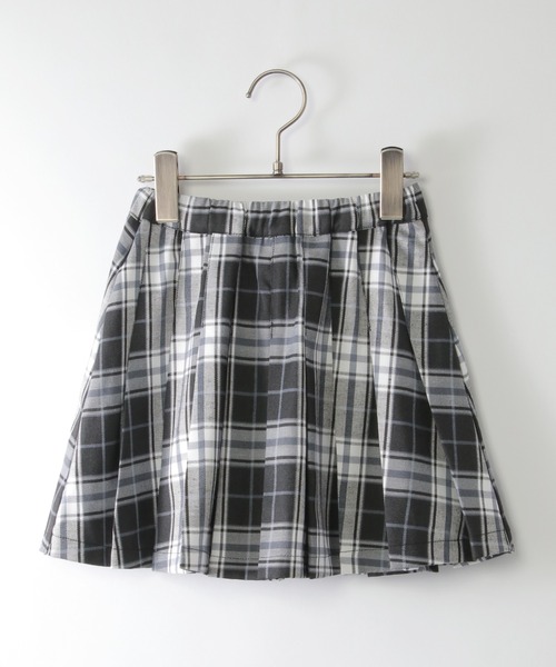 ikka（イッカ）の「【フォーマル対応】インナーパンツ付きチェックスカート（120~160cm）（スカート・キッズ・ネイビー・120/130/140/160/150）」の3枚目の写真