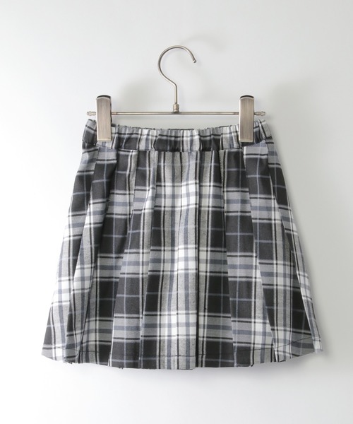 ikka（イッカ）の「【フォーマル対応】インナーパンツ付きチェックスカート（120~160cm）（スカート・キッズ・ネイビー・120/130/140/160/150）」の6枚目の写真