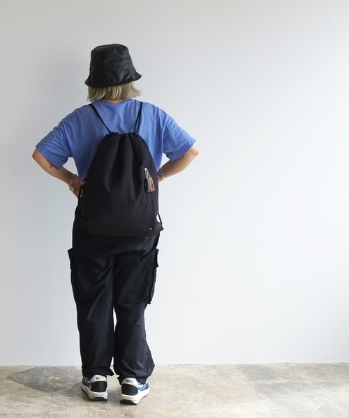 Magine（マージン）の「cheek: knapsack チークナップサック（バックパック/リュック・レディース・ブラック/グリーン/ピンク/イエロー・FREE）」の5枚目の写真