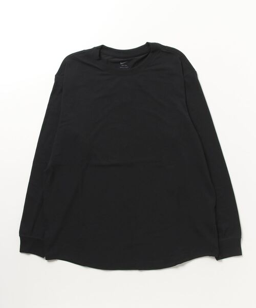 NIKE（ナイキ）の「ナイキ NIKE ナイキ ワン DF ルーズ L/S トップ（Tシャツ/カットソー・レディース・ブラック/ダークブルー/ラベンダー/スモークピンク・L/XL/M/S）」の2枚目の写真