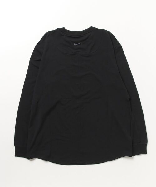 NIKE（ナイキ）の「ナイキ NIKE ナイキ ワン DF ルーズ L/S トップ（Tシャツ/カットソー・レディース・ブラック/ダークブルー/ラベンダー/スモークピンク・L/XL/M/S）」の5枚目の写真