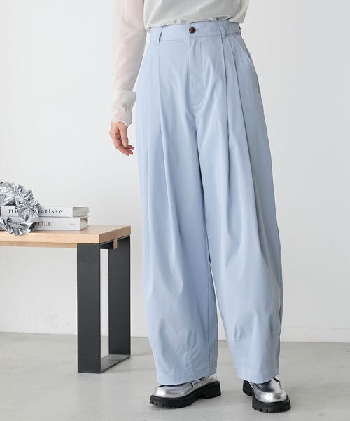 forksy.】タックボリュームクラウンパンツ forksy.│MONO-MART  