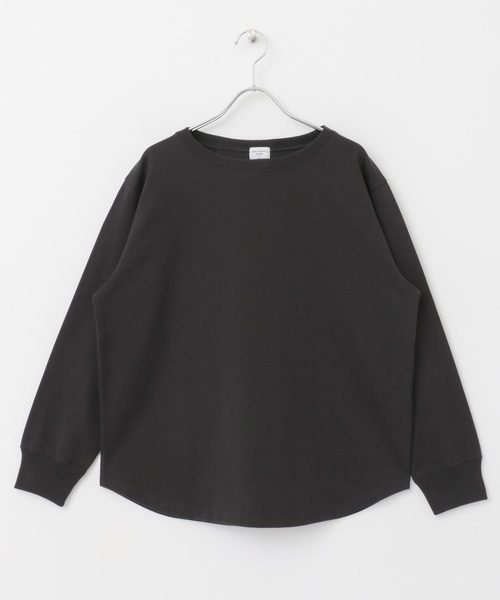 URBAN RESEARCH DOORS（アーバンリサーチドアーズ）の「USAコットンロングスリーブプルオーバー（Tシャツ/カットソー・レディース・オフホワイト/ブルー/チャコールグレー・MEDIUM）」の10枚目の写真