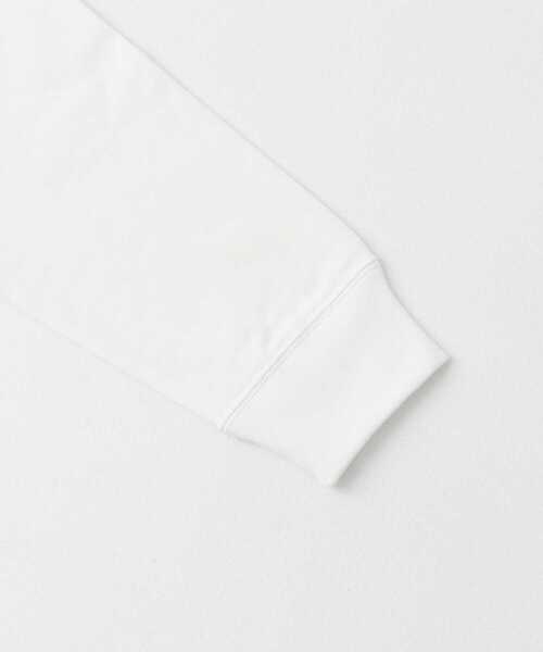 URBAN RESEARCH DOORS（アーバンリサーチドアーズ）の「USAコットンロングスリーブプルオーバー（Tシャツ/カットソー・レディース・オフホワイト/ブルー/チャコールグレー・MEDIUM）」の6枚目の写真