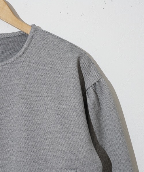 flower（フラワー）の「ウォーミーサニージャケット（ノーカラージャケット・レディース・アイボリー/グレー・FREE）」の19枚目の写真