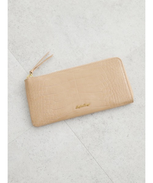 Green Parks(グリーンパークス)の「・別注 Legato Largo クロコライク財布(財布・レディース・ピンクベージュ/アイボリー/ベージュ/グリーン・FREE)」の9枚目の写真