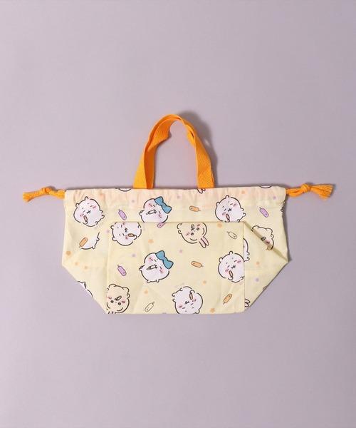 BAYBLO（ベイブロ）の「(SK)【パンどろぼう】ランチ 巾着 ポーチ（お弁当箱・キッズ・クリーム/エメラルドブルー・ONE SIZE）」の15枚目の写真