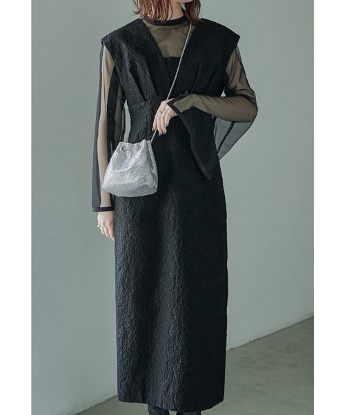 niana(ニアナ)の「2wayメタルメッシュショルダーバッグ 巾着 パーティーバッグ フォーマル オケージョン 結婚式 二次会 お呼ばれ(ハンドバッグ・レディース・シルバー/ゴールド/ベージュ/ブラック×シルバー/ブラック×ゴールド・FREE)」の15枚目の写真