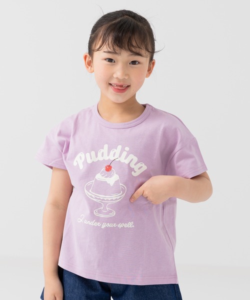 chil2（チルツー）の「プリント 半袖Tシャツ（Tシャツ/カットソー・キッズ・B/Q/R/O/N/P/K/L/M/G/H/I/J/C/D/E/F/A・80ｃｍ/140cm/130cm/120cm/100cm/110cm/90cm）」の5枚目の写真
