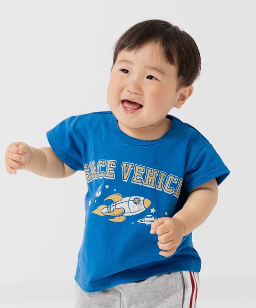chil2（チルツー）の「プリント 半袖Tシャツ（Tシャツ/カットソー・キッズ・B/Q/R/O/N/P/K/L/M/G/H/I/J/C/D/E/F/A・80ｃｍ/140cm/130cm/120cm/100cm/110cm/90cm）」の11枚目の写真