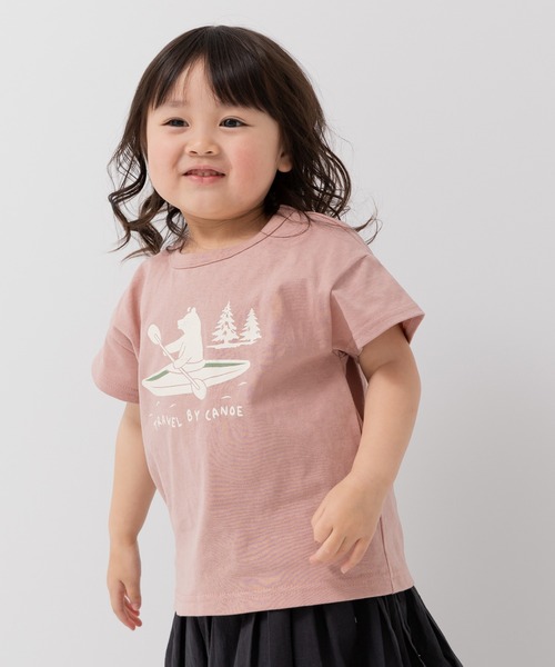 chil2（チルツー）の「プリント 半袖Tシャツ（Tシャツ/カットソー・キッズ・B/Q/R/O/N/P/K/L/M/G/H/I/J/C/D/E/F/A・80ｃｍ/140cm/130cm/120cm/100cm/110cm/90cm）」の13枚目の写真