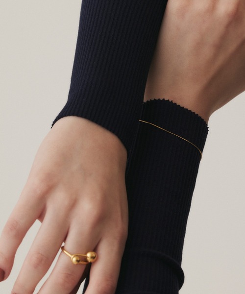 CENE（セネ）の「【CENE】セネ/スクエアスネークチェーンブレスレット（ブレスレット・レディース・シルバー/ゴールド・FREE）」の12枚目の写真