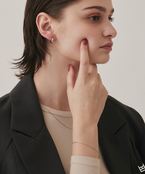 CENE（セネ）の「【CENE】セネ/スクエアスネークチェーンブレスレット（ブレスレット・レディース・シルバー/ゴールド・FREE）」の6枚目の写真