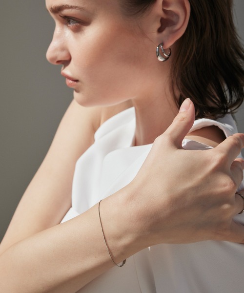 CENE（セネ）の「【CENE】セネ/スクエアスネークチェーンブレスレット（ブレスレット・レディース・シルバー/ゴールド・FREE）」の20枚目の写真