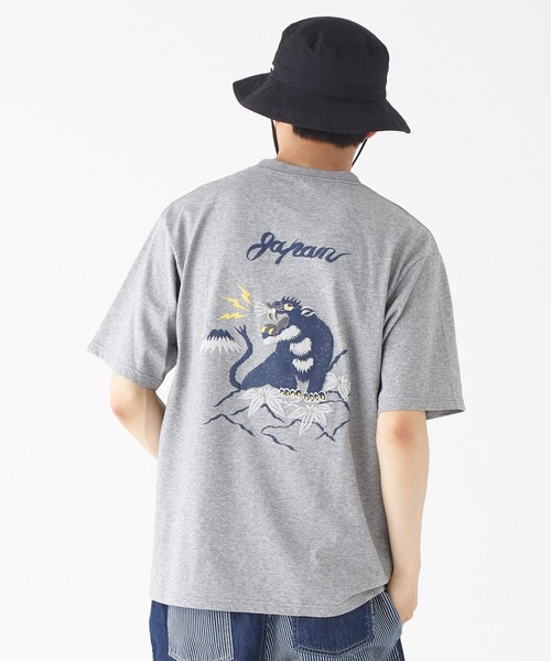 KRIFF MAYER（クリフメイヤー）の「ウェットプロテクト半袖T(虎)（Tシャツ/カットソー・メンズ・グレー/オフホワイト/ネイビー/チャコール・MEDIUM/X-LARGE/LARGE）」の2枚目の写真