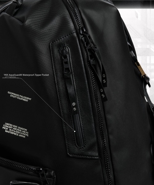master-piece(マスターピース)の「GOOPi MADE × master-piece No.311080(バックパック/リュック・メンズ・ブラック・F)」の6枚目の写真